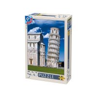 پازل 500 تکه طرح برج پیزا ایتالیا کد محصول 50328AB11 دی تویز